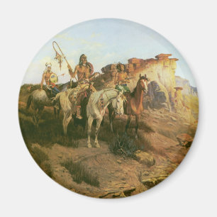Imán Indios antiguos, Merodeadores de la pradera, Seltz