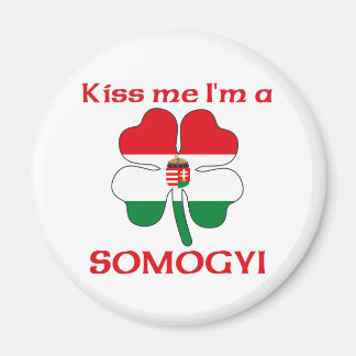 Imán Indios personalizados me besan soy Somogyi