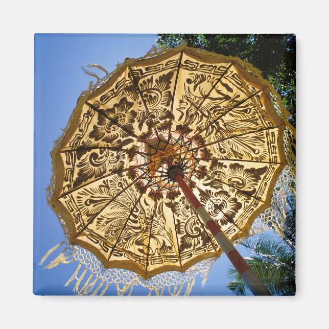 Imán Indonesia, Bali| Paraguas del templo (Frente)