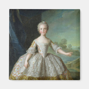 Imán Infanta Isabel de Borbón-Parme 1749