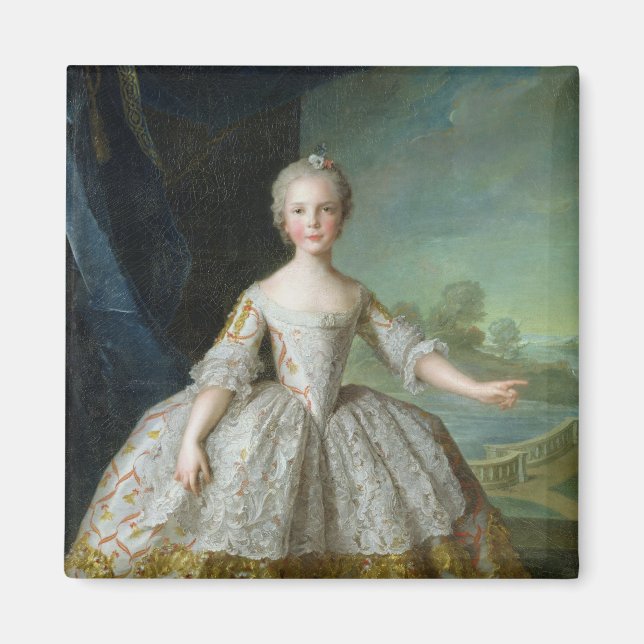 Imán Infanta Isabelle de Bourbon-Parme 1749 (Frente)