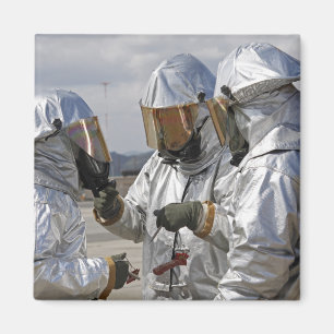 Imán Infantes de marina del bombero del rescate de los