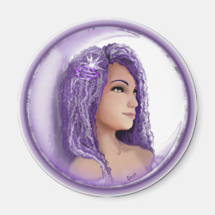 Imán infantil Purple Moon