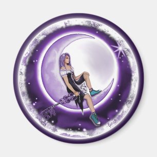 Imán infantil Purple Moon