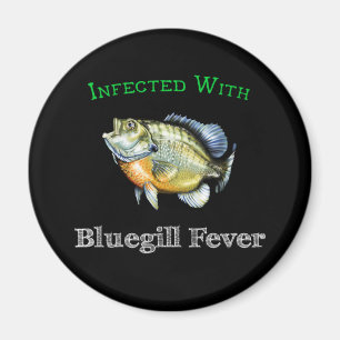 Imán Infectada con fiebre del Bluegill