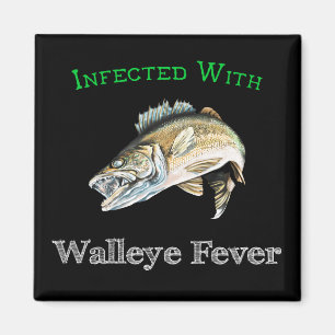 Imán Infectada con fiebre Walleye