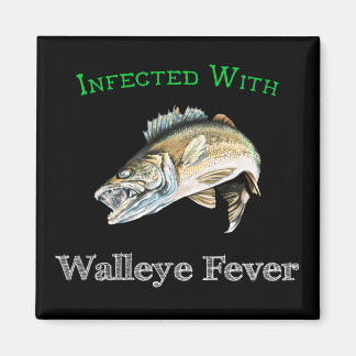 Imán Infectada con fiebre Walleye