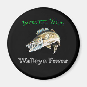 Imán Infectada con fiebre Walleye