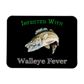 Imán Infectada con fiebre Walleye