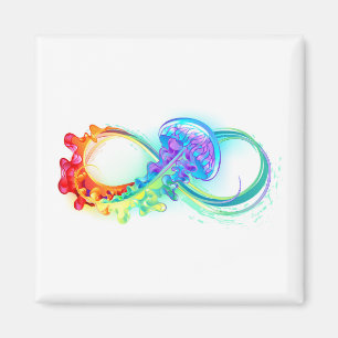 Imán Infinidad con las medusas del arcoiris