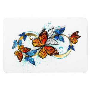 Imán Infinidad de Mariposas Monarca
