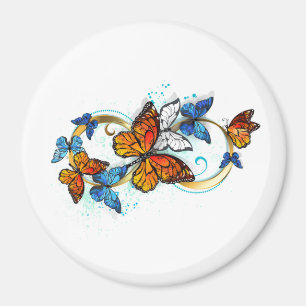 Imán Infinidad de mariposas monarca