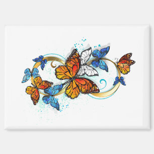 Imán Infinidad de Mariposas Monarca