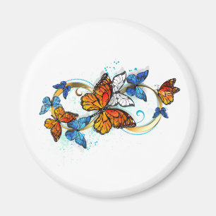 Imán Infinidad de Mariposas Monarca