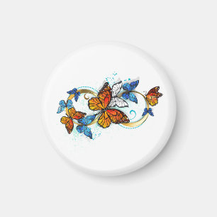Imán Infinidad de Mariposas Monarca