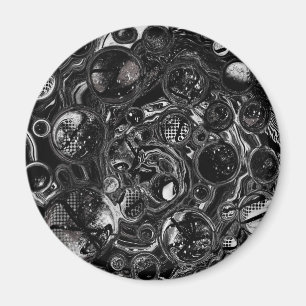 Imán Infinito blanco y negro