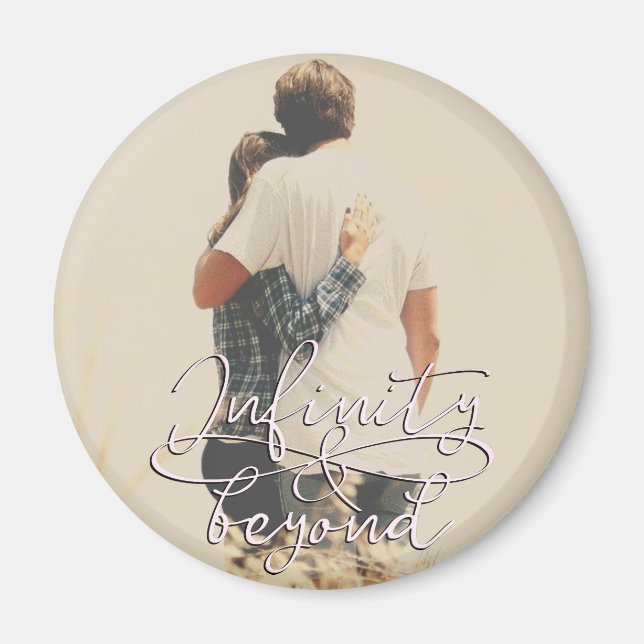 Imán Infinity and Beyond Love Couples El día de San Val (Frente)