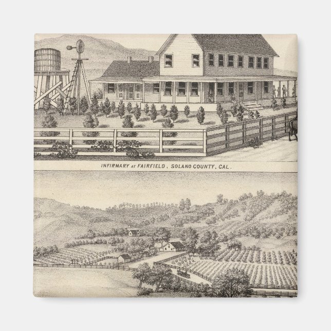 Imán Infirmary, residencias (Frente)