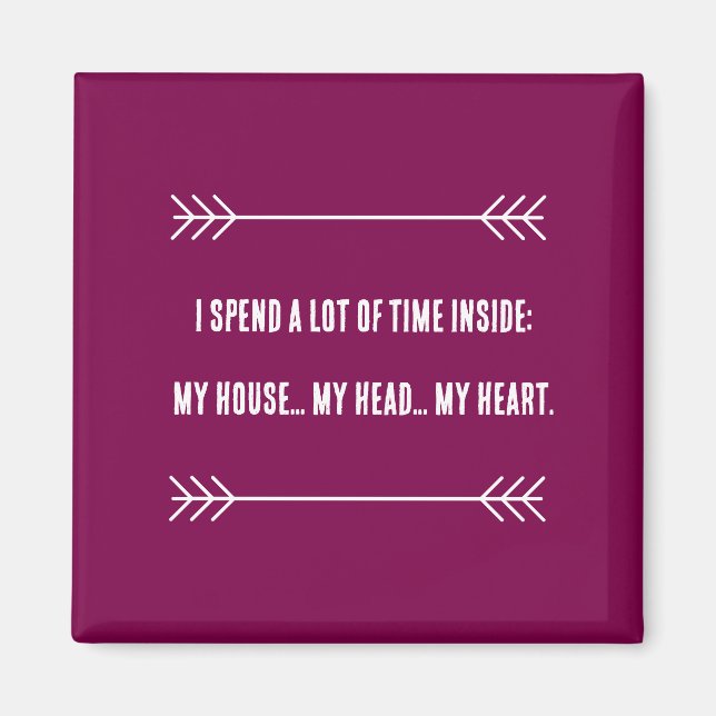 Imán INFJ Vibes (Frente)