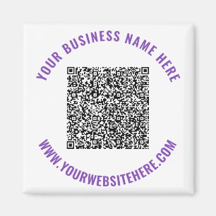 Imán Información de código QR Personalizado regalo de i