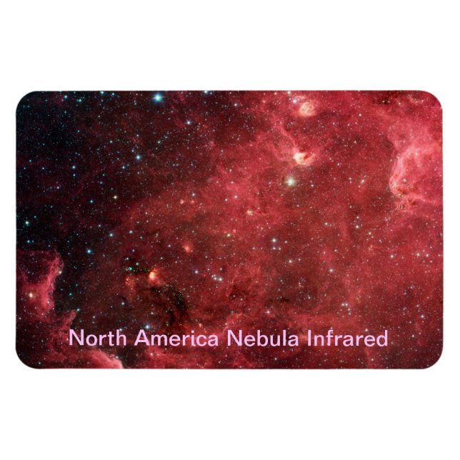 Imán Infrarrojos de nebulosa de Norteamérica (Horizontal)