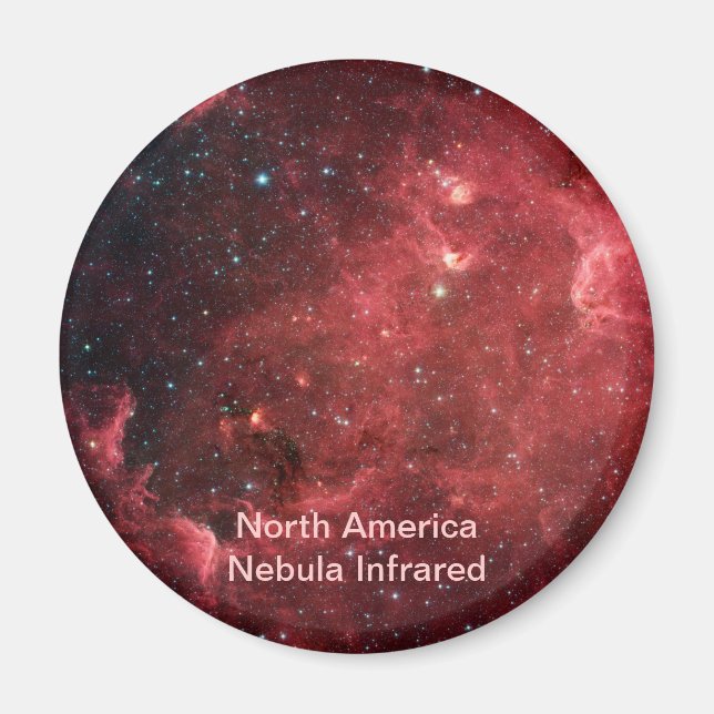 Imán Infrarrojos de nebulosa de Norteamérica (Frente)
