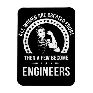 Imán Ingeniera divertida para todas las mujeres es crea