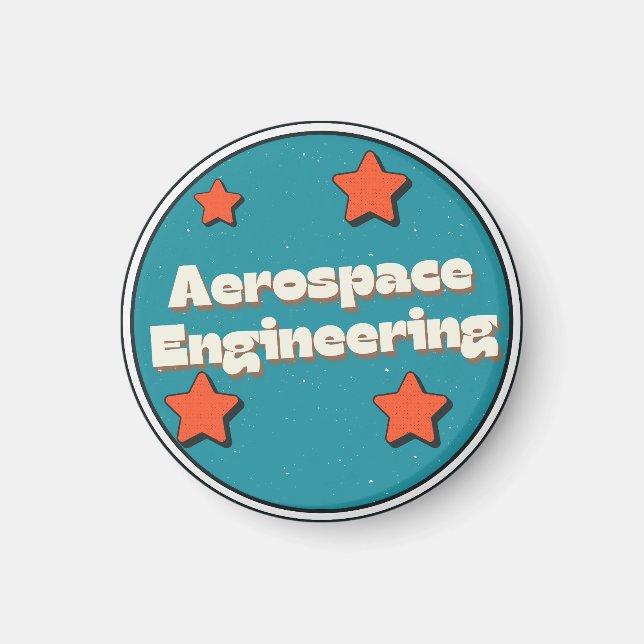 Imán Ingeniería aeroespacial (Frente)