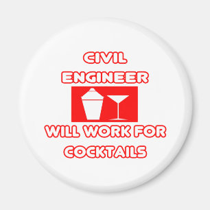 Imán Ingeniero Civil... Trabajará Para Cocktails