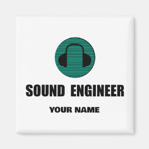 Imán Ingeniero de Audio de Ingeniero de Sonido Personal