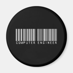 IMÁN INGENIERO DE COMPUTADORA DE BAR OSCURO