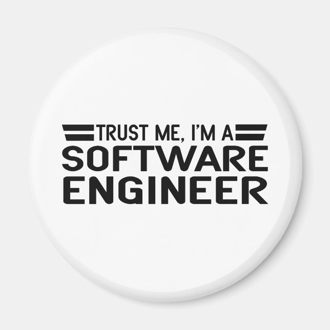 Imán Ingeniero de software (Frente)
