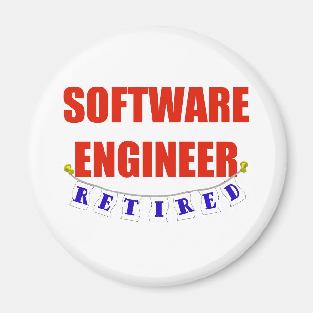 IMÁN INGENIERO DE SOFTWARE RETIRADO (Frente)