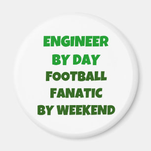 Imán Ingeniero del fanático del fútbol del día por fin