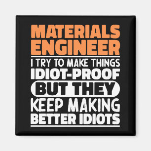 Imán Ingeniero Material Que Intento Hacer Cosas Diverti