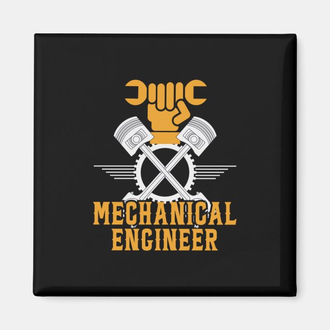 Imán Ingeniero Mecánico (Frente)