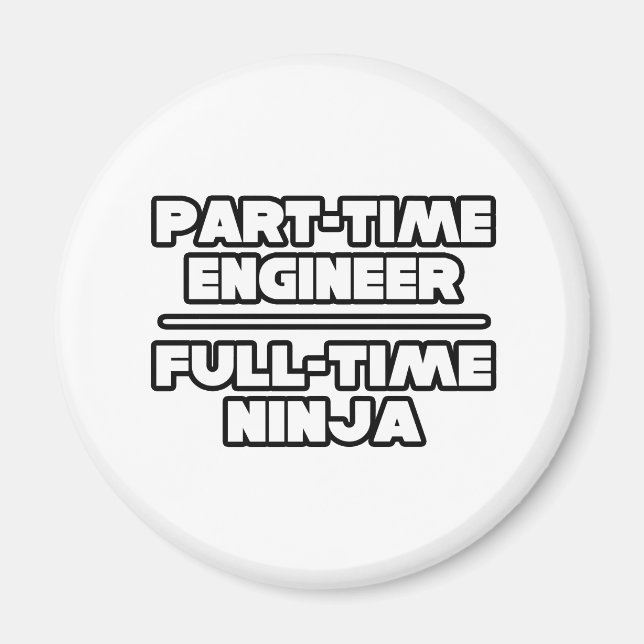 Imán Ingeniero/Ninja (Frente)