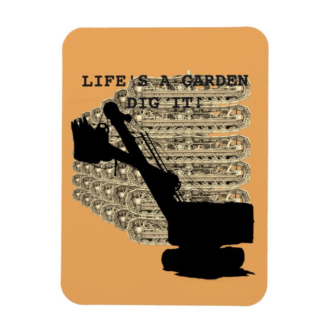 Imán Ingeniero Operativo de la pala del noroeste vive e (Vertical)