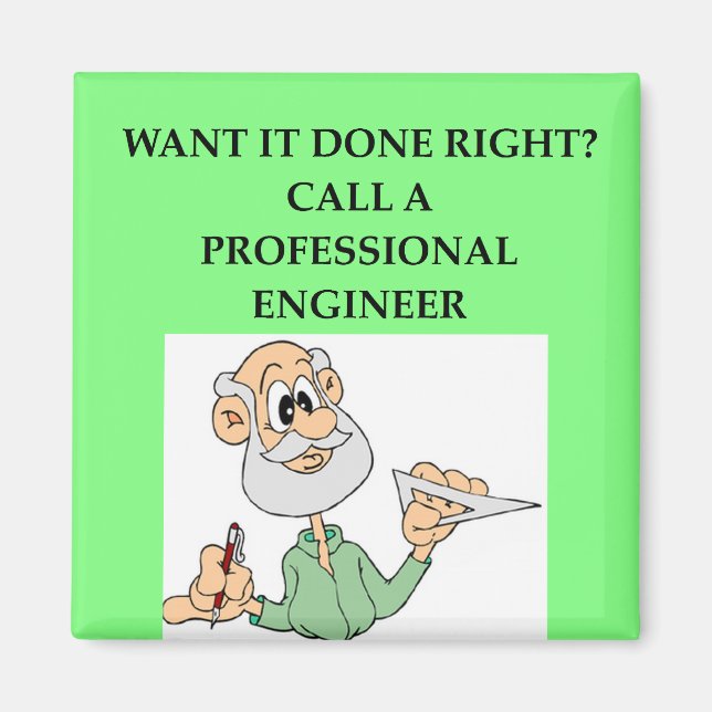 Imán Ingeniero PROFESIONAL (Frente)
