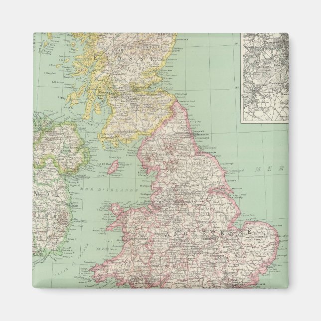 Imán Inglaterra e Irlanda (Frente)