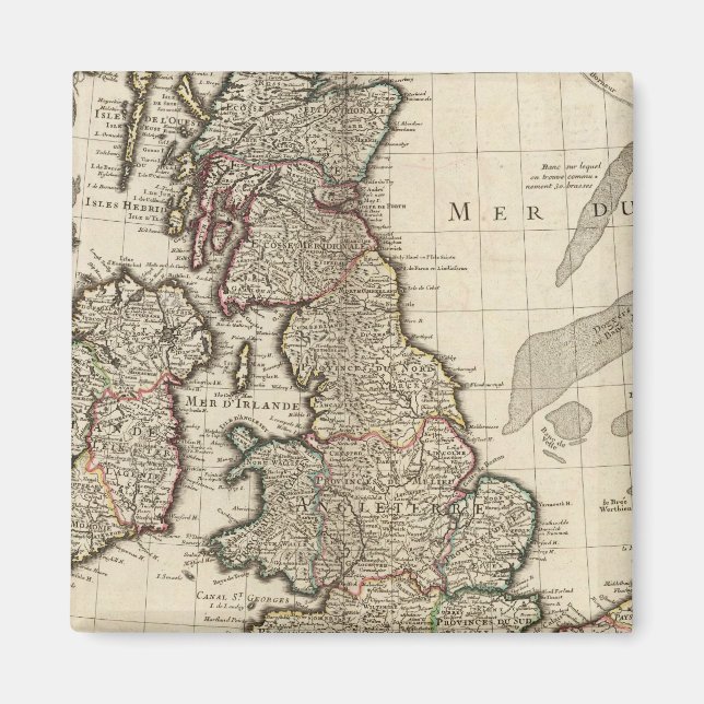 Imán Inglaterra, Escocia, Europa (Frente)