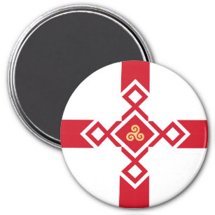 Imán Inglaterra Fridge Magnet - Cruz Anglo-Celta