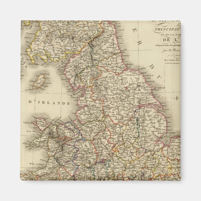 Imán Inglaterra, Gales (Frente)