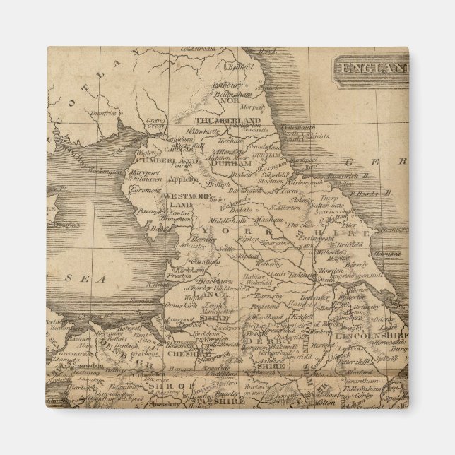 Imán Inglaterra, Gales 5 (Frente)