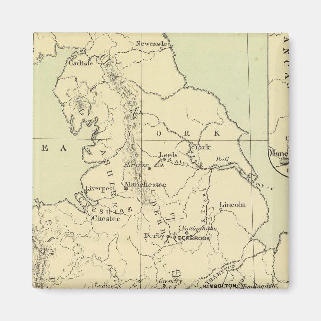 Imán Inglaterra, Irlanda (Frente)