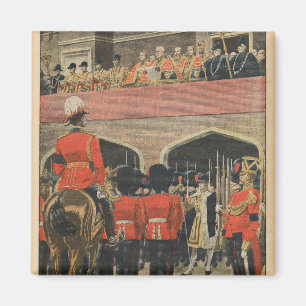 Imán Inglaterra, proclamación del nuevo rey George V