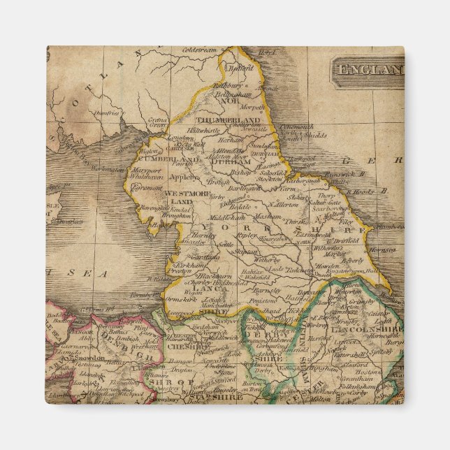 Imán Inglaterra y Gales 4 (Frente)