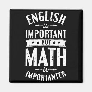 Imán Inglés Es Importante Pero Matemáticas Es Más Impor