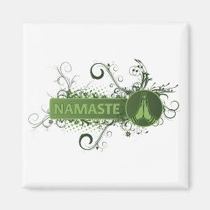 Imán Inglés verde de Namaste