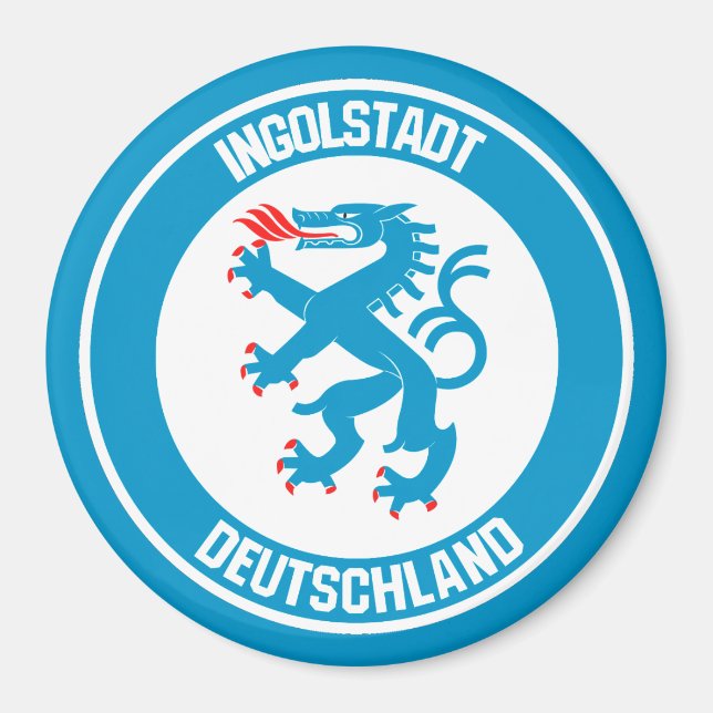 Imán Ingolstadt Round Emblem (Frente)